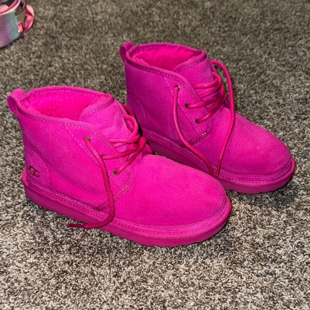 4Y UGG Girls Pink Boots